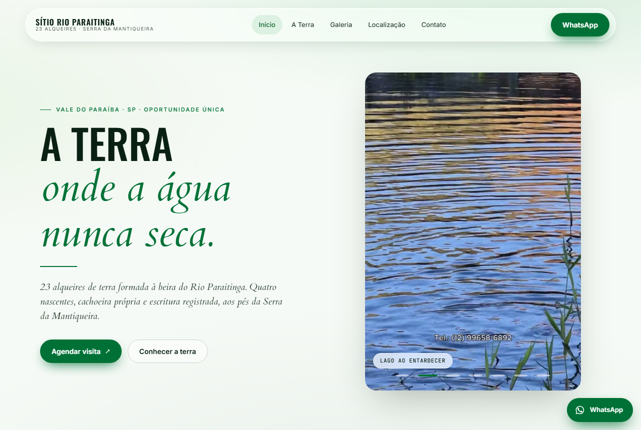 Sítio Rio Paraitinga